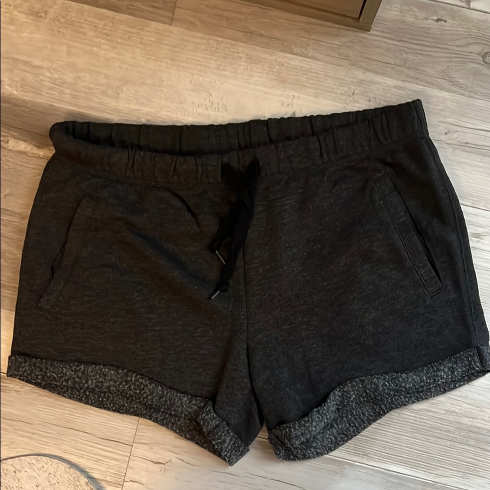 Victorias Secret Pink Grey Hoodie and Shorts Set - Picture 2 of 6